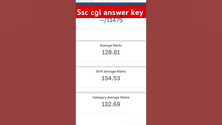 SSC CGL ANSWER KEY 2024 |#ssc #ssccgl #answerkey