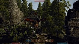 Gothic3 часть 61 доспехи охотника на драконов на сложном уровне АИ+АБ воином-лучником Gothic3 часть 61 доспехи охотника на драконов на сложном уровне АИ+АБ воином-лучником