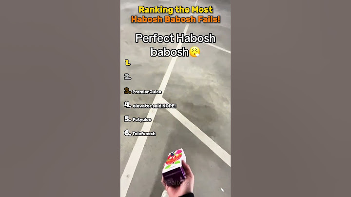 Ranking the Most EPIC Habosh Babosh Fails 😅💥