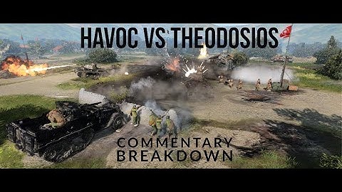 COH3 1v1 | Havoc (#5 DAK) vs Theodosios (#15 USF) | Faymonville | Commentary Breakdown