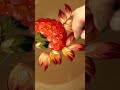 Осенняя Рябина. Мазковая Живопись маслом | Autumn Rowan. Oil Painting #shorts