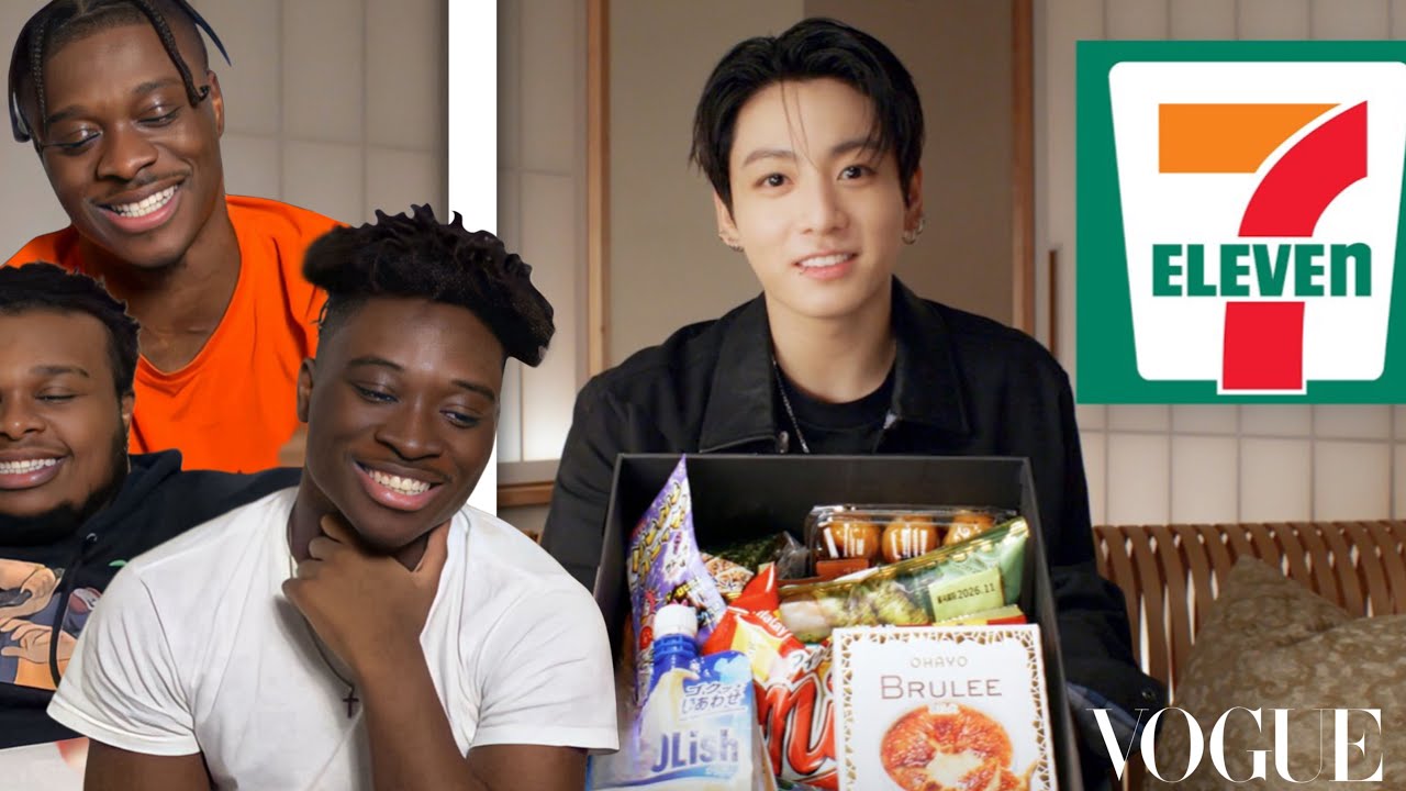 BTS's Jung Kook Taste Tests Japanese 7-11 Snacks! - YouTube