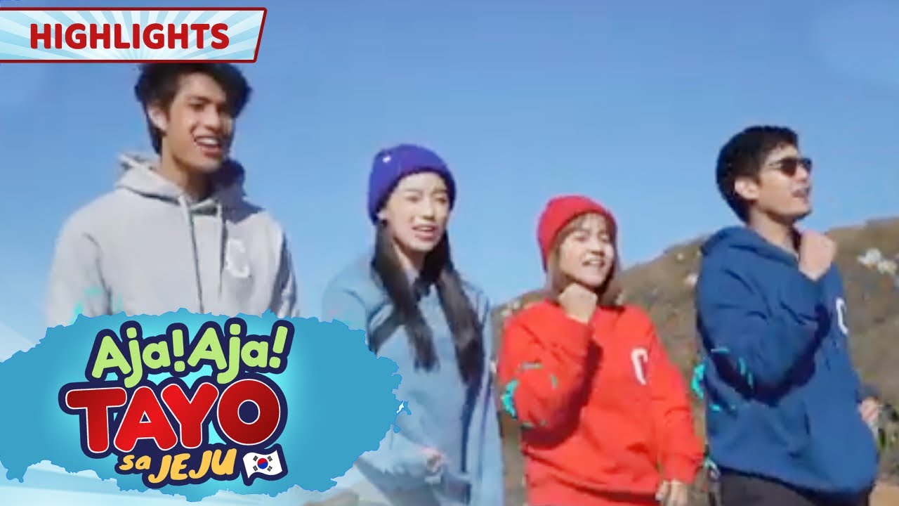 Ajakada climbs Seong San Ilchulbong | Aja! Aja! Tayo sa Jeju