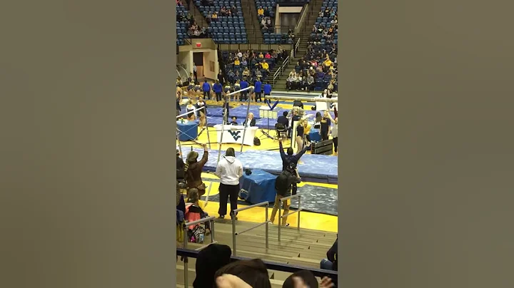 Abby Kaufman - WVU Gymnastics- Bars