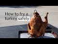 Frying turkeys: how to do it safely