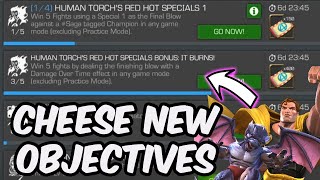 How To Easy Cheese New Objectives & 10,000 Tickets Now Available F2P - Marvel Contest Of Champions