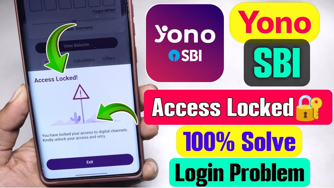 Yono SBI Access Locked Problem Solved | Yono SBI Login Access Locked Fix 2026 | Access Locked Yono