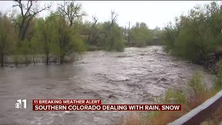 Spring storm hits southern Colorado screenshot 1