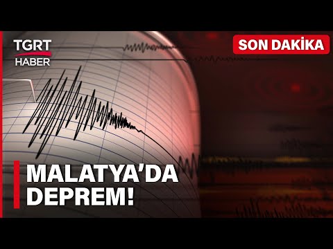 Malatya'da Son Dakika Depremi! AFAD Depremin Bilgilerini Yayınladı! - TGRT Haber