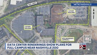 Data center renderings show plans for full campus near Nashville Zoo