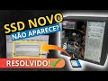 Instalar um segundo SSD novo no PC, como criar a partição e formatar no gerenciamento de disco