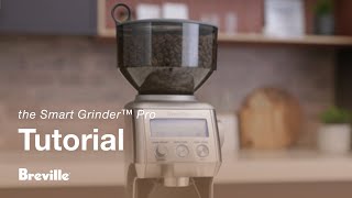 the Smart Grinder™ Pro | How to adjust the Grind Amount and reset to default settings | Breville AU