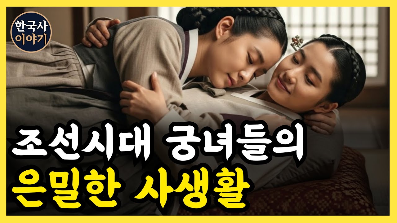 《한국사》 조선 궁녀들은 왜 동성애가 많았을까? 그들의 은밀한 궁중생활 체험 l 역사 인물 l 조선시대 l 야사