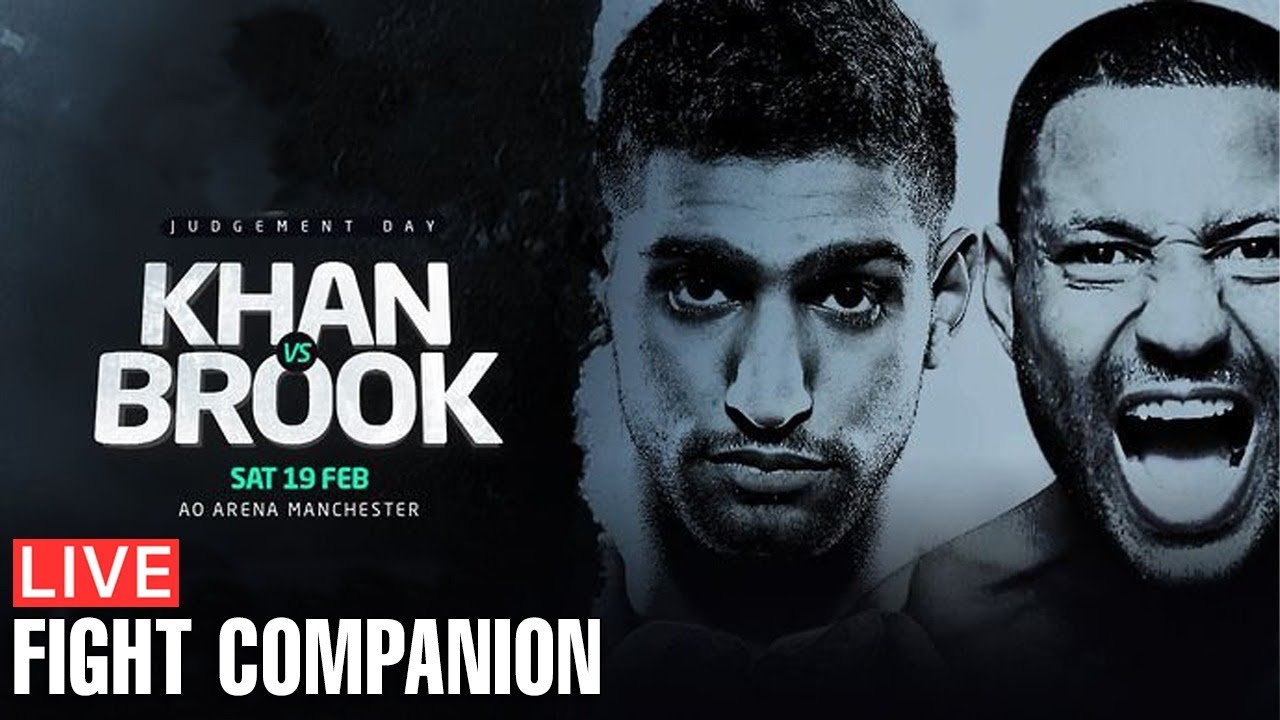 KHAN VS BROOK - LIVE FIGHT COMPANION and COMMENTARY FIGHT HUB TV