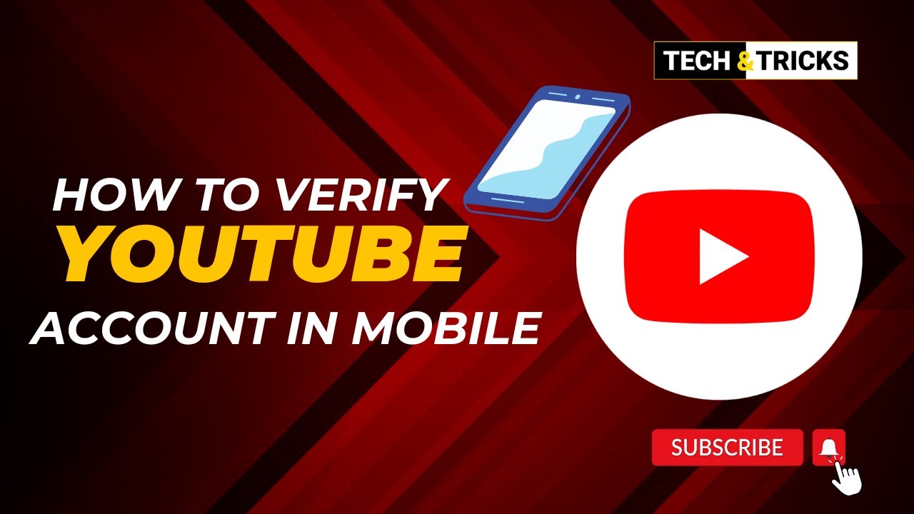 How to Verify YouTube Account in Mobile (YouTube Channel Verify) - YouTube