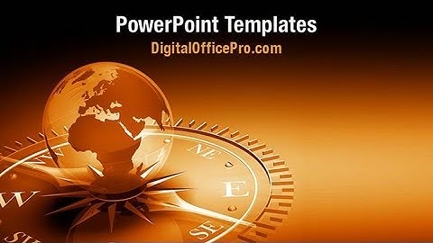 Global Directions PowerPoint Template Backgrounds - DigitalOfficePro #09228W
