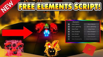 HOW TO GET EVERY ELEMENT IN NINJA LEGENDS FOR FREE! (SCRIPT!) ROBLOX