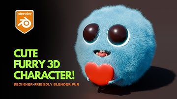 Create a Cute Furry 3D Character in Blender – Beginner-Friendly Walkthrough!