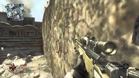 Amazing no scope across map (Black Ops)