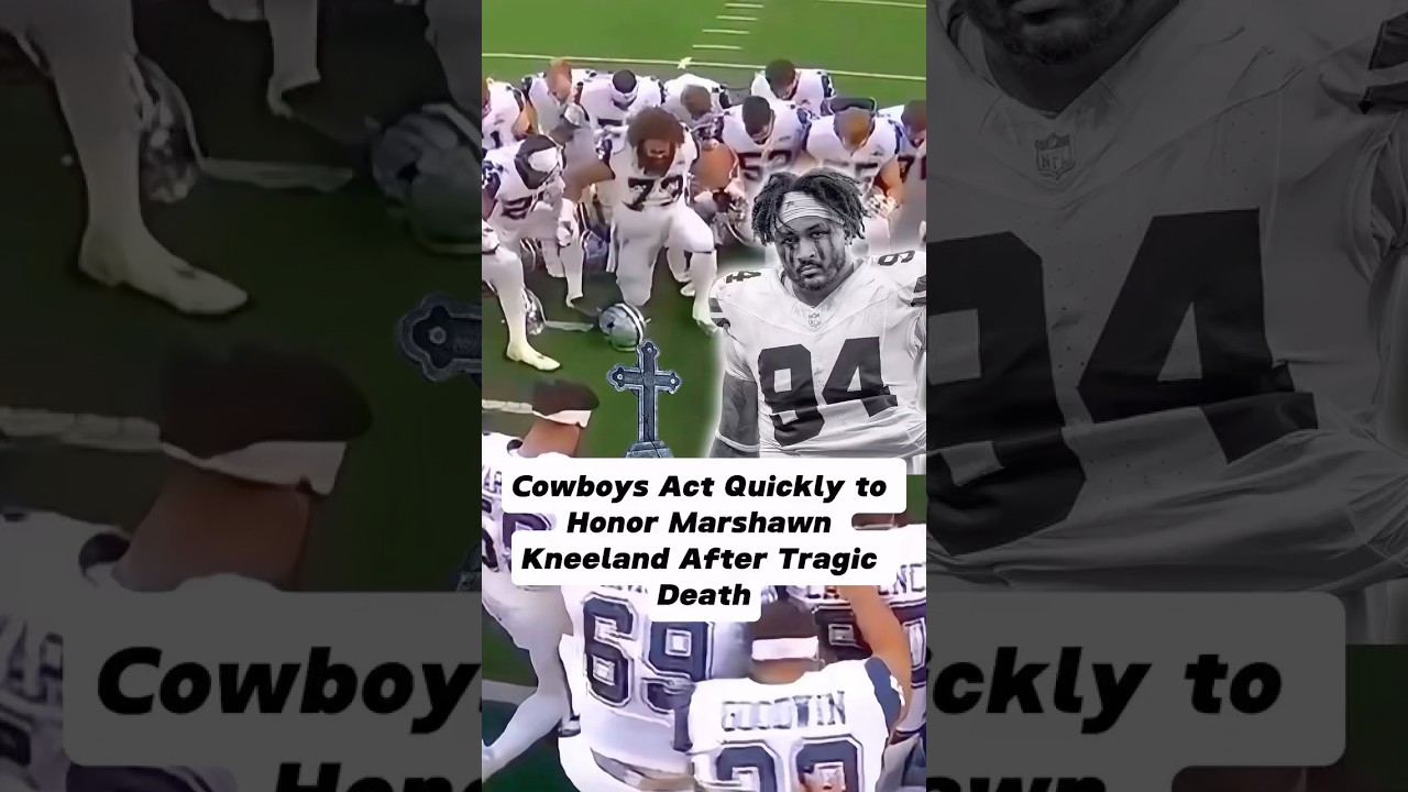 Ковбои быстро отдают дань памяти Маршону Ниленду после его трагической гибели 