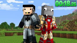 Speedrunning Minecraft, But We Have Superpowers