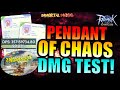 PENDANT CHAOS DAMAGE TEST!! [LVL105 VS. LVL110 ACCE] - RAGNAROK ORIGIN