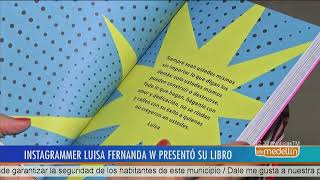 Luisa Fernanda W presentó su libro 