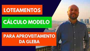 Como calcular área para loteamento?