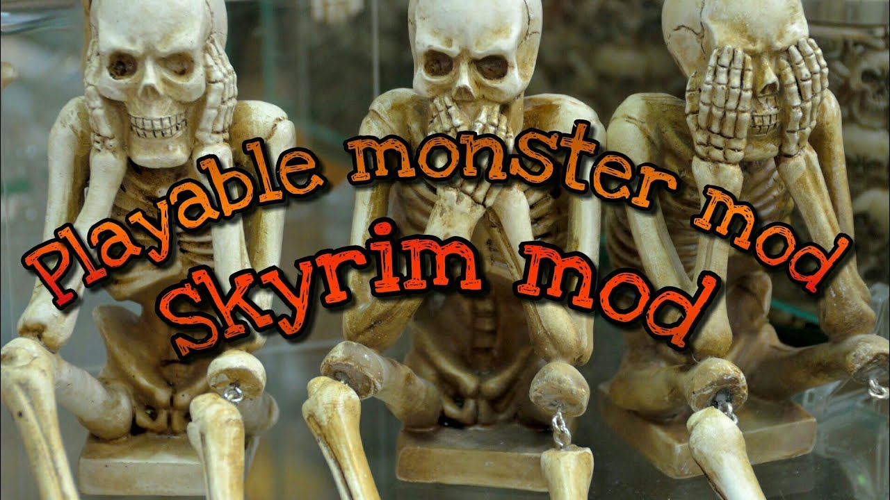 Skyrim Mod Play as any monster in the game