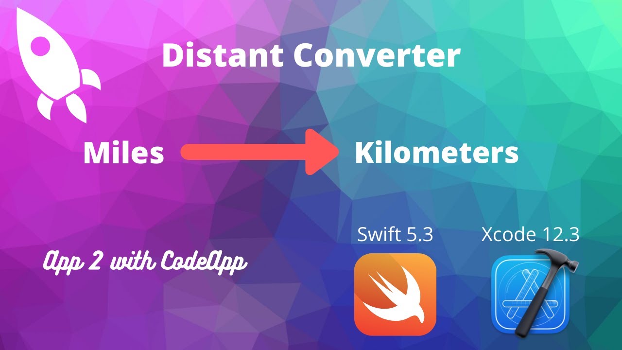 App2 DistanceConverter Xcode 12 Beta
