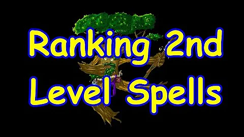 2nd Level Spells: Overrated/Underrated/Best/Worst