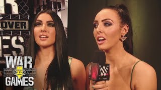 Billie Kay And Peyton Royce Play A Game Of Word Ociation Nxt Takeover Wargames Pre-Show