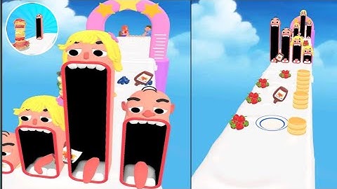 Pancake Run Gameplay Walkthrough All Level 1-10 Android, ios