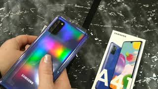 SAMSUNG A 41/UNPACKING