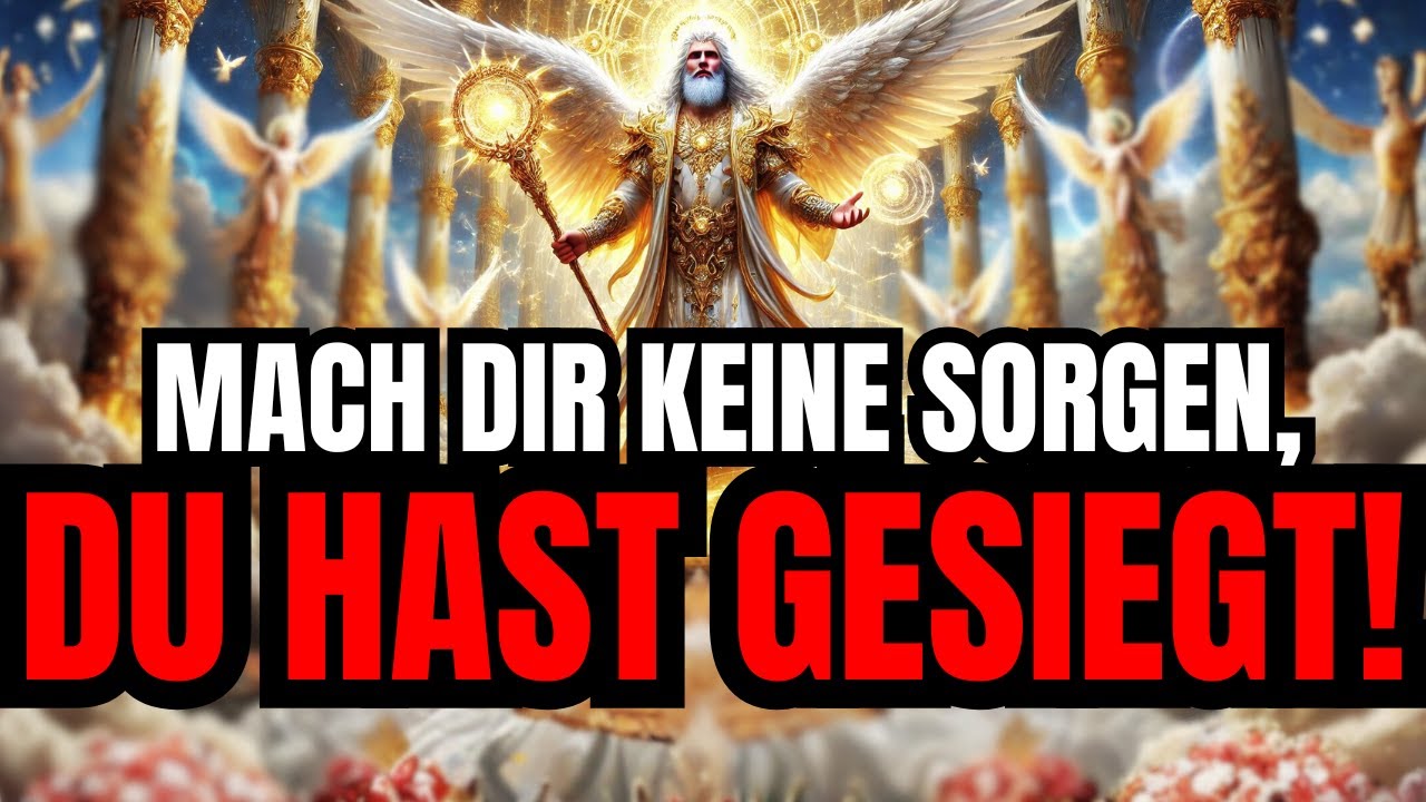 AUSERWÄHLTER, GOTT ERHEBT JETZT DEIN LEBEN — HÖR AUF, DIR SORGEN ZU MACHEN, ER HAT BEREITS GEHANDELT
