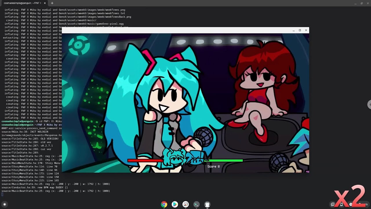 FRIDAY NIGHT FUNKIN' X MIKU free online game on