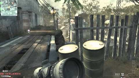 MW3 Throwing Knife Kill while Flash!!
