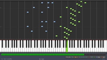 Czerny Exercise 6 from School of Velocity at 75BPM in Synthesia