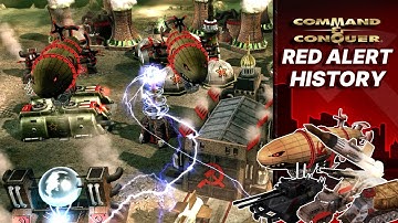 Red Alert History - Quick  3 Soviets vs 4 Allies Rush