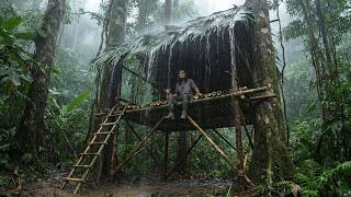 I Survived 30 Days Alone in the Deep Rainforest – Building, Hunting & Trapping | Full Survival Movie