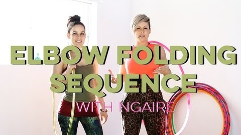 Elbow Folding Sequence with Ngaire : Hoop Dance Transition Tutorial
