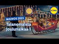 Taianomaista joulunaikaa  vakooja ja poro lidl suomi