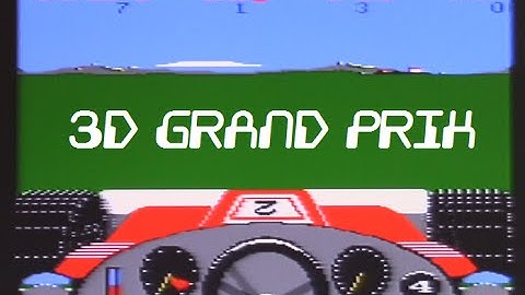 3D Grand Prix - Amstrad CPC