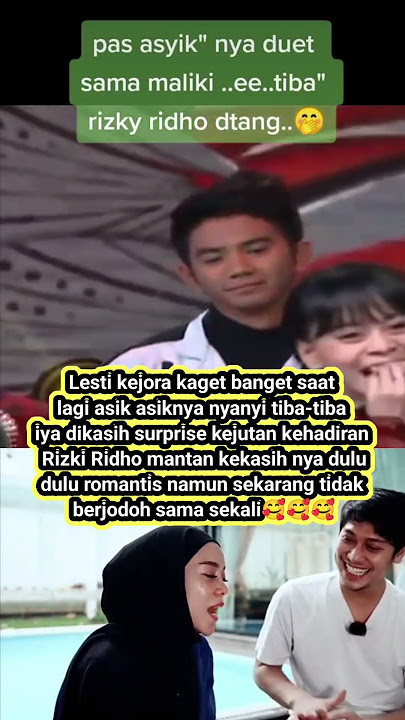 'Lesti Kejora Kaget! Lagi Nyanyi Tiba-Tiba Mantan Datang 😱🎤💔'