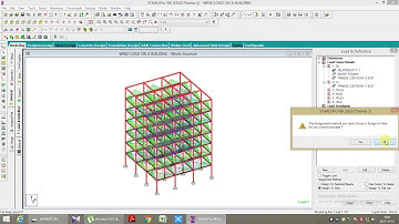 WIND FORCE ANALYSIS AND DESIGN OF A HIGH RISE BUILDING USING STAAD PRO.