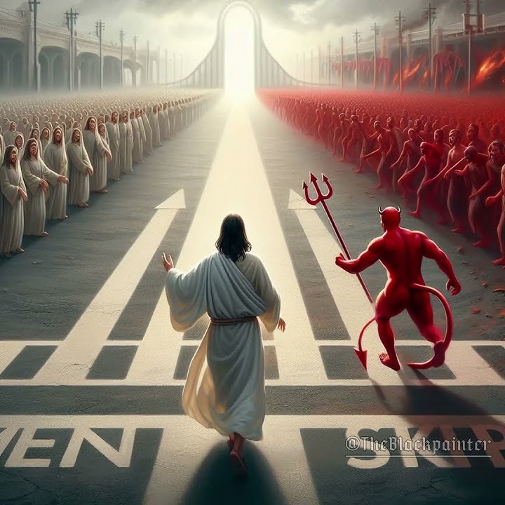 Jesus Vs Satan - Amen & Skip P143 #Jesus #JesusChrist #God #catholicsaint