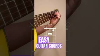 EASY GUITAR CHORDS #guitar #guitarchords