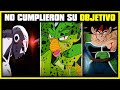 7 PERSONAJES QUE NO CUMPLIERON SU OBJETIVO | DRAGON BALL SUPER | Z | ANZU361