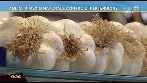 Che effetto ha l'aglio sulla pressione?