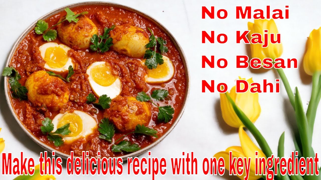 Easy Anda Curry Recipe Easy Egg Curry Recipe Easy Anda Aloo Curry